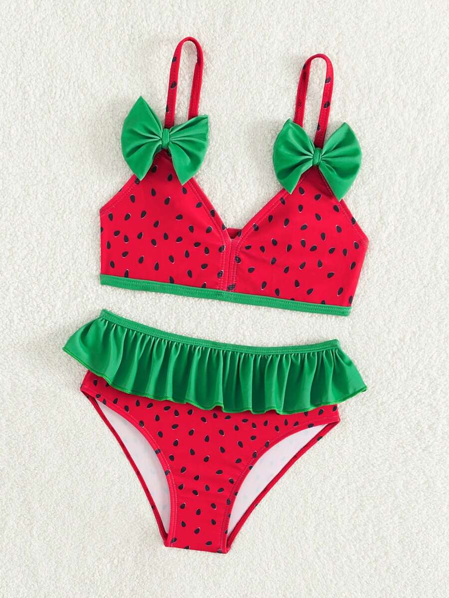 Bikini impreso con temática de sandía - Imagen 5