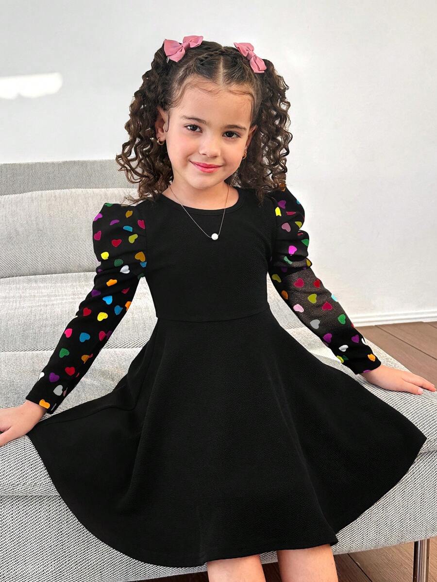 Vestido de manga larga